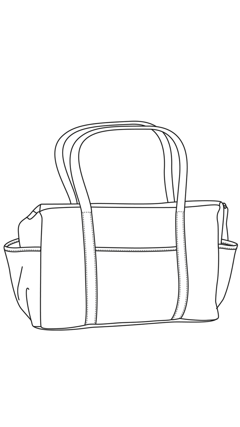 Le sac de maternité, ou de sport, ou de voyage !