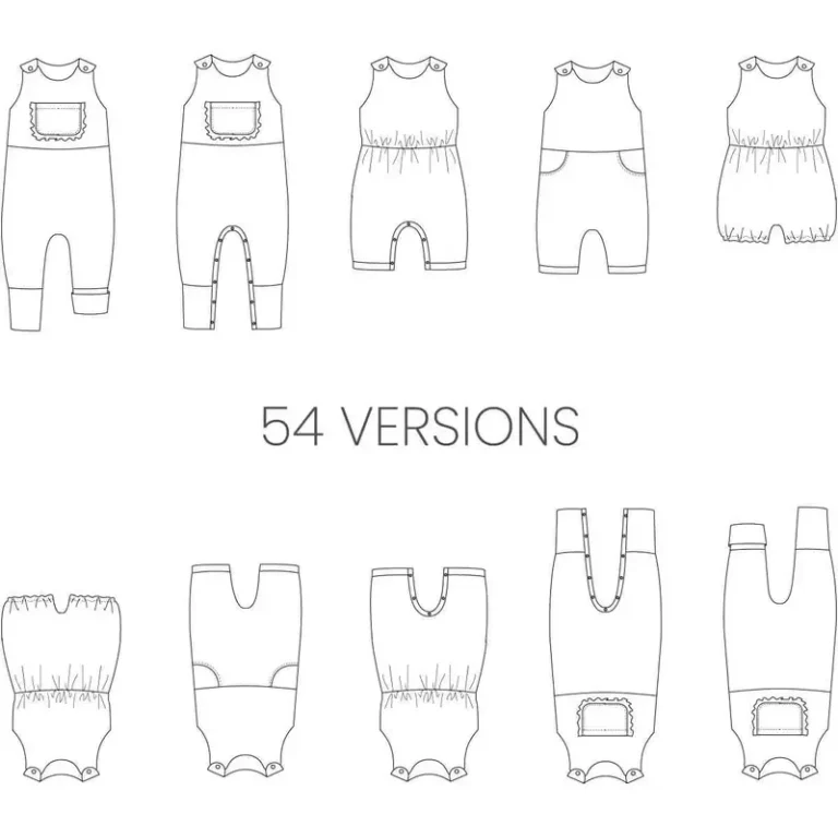 BERGAMOTE - La combinaison aux 54 versions par Klafoutis