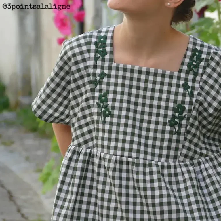 Patron blouse et robe femme SAKURA par Ikatee