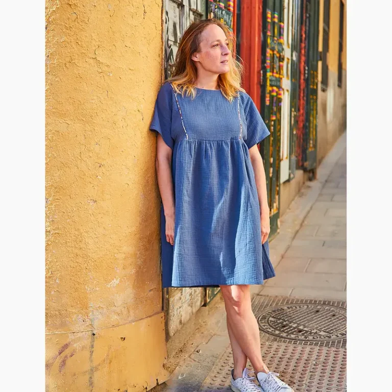 Patron blouse et robe femme SAKURA par Ikatee