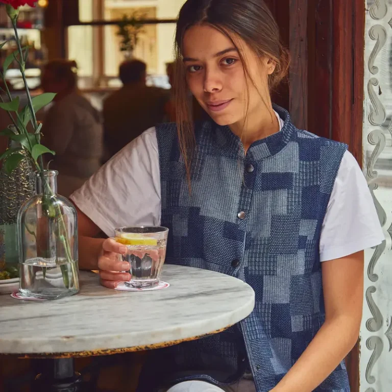 Patron gilet sans manche femme RABAT par Ikatee