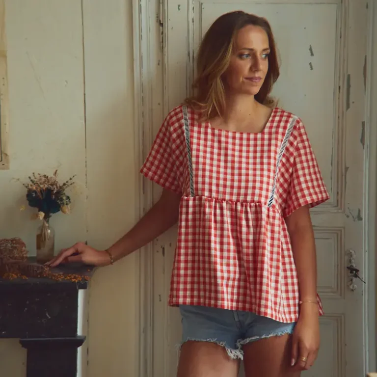 Patron blouse et robe femme SAKURA par Ikatee