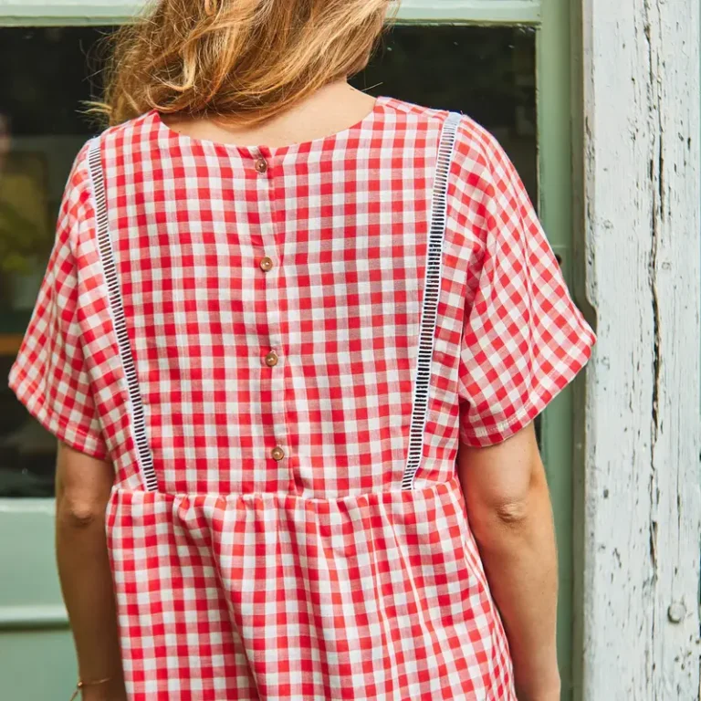 Patron blouse et robe femme SAKURA par Ikatee