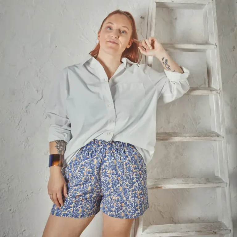Patron pantalon et short femme SINGAPOUR PDF, par Ikatee