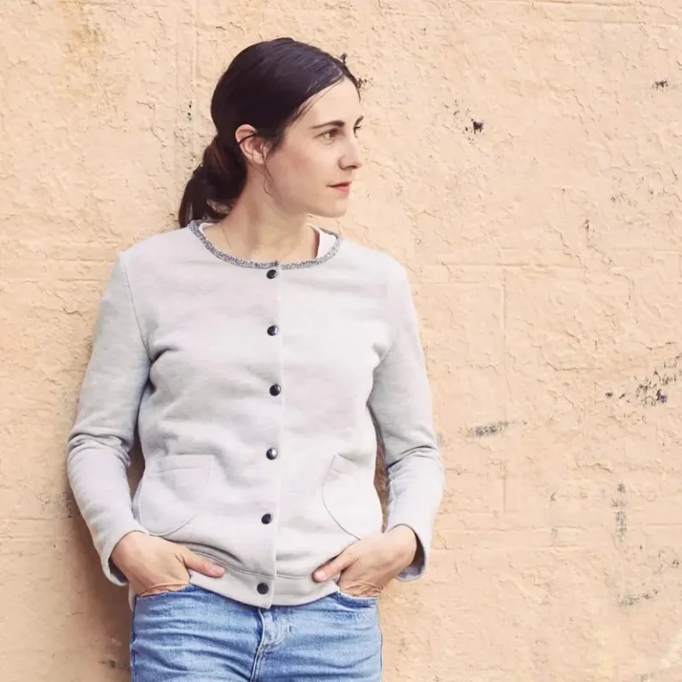 Patron gilet et veste femme VIC MUM par Ikatee