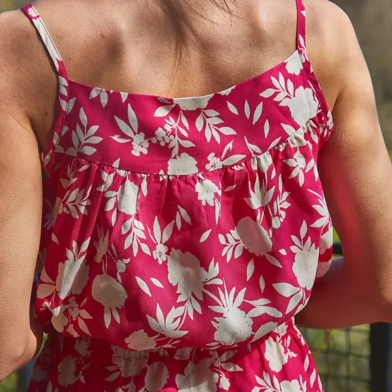 Patron top et robe femme ZANZIBAR pochette par Ikatee