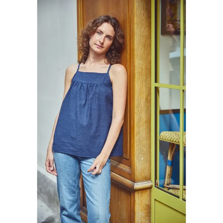 Patron top et robe femme ZANZIBAR pochette par Ikatee