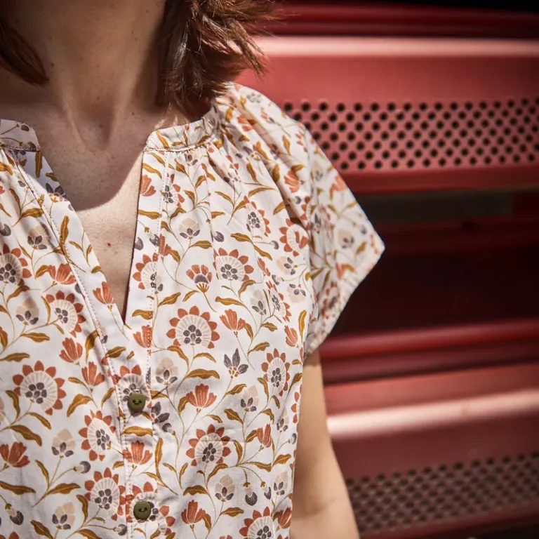 Patron blouse et robe femme OKINAWA par Ikatee