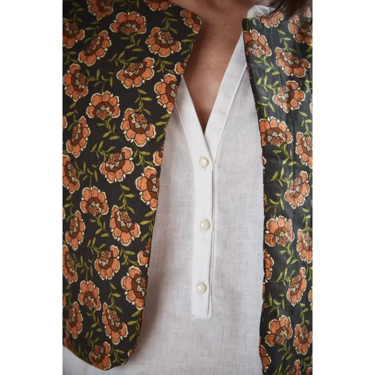 Patron gilet sans manche femme RABAT par Ikatee