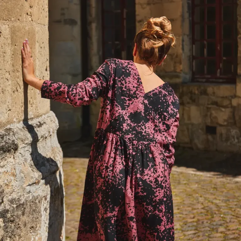 Patron robe femme ANNA MUM de Ikatee