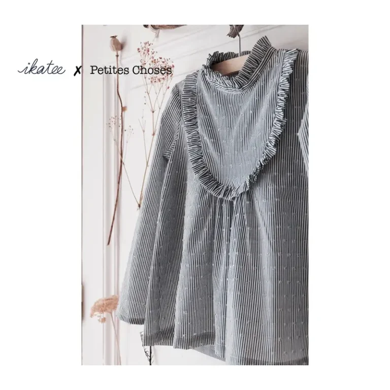 Patron blouse et robe femme IDA MUM par Ikatee