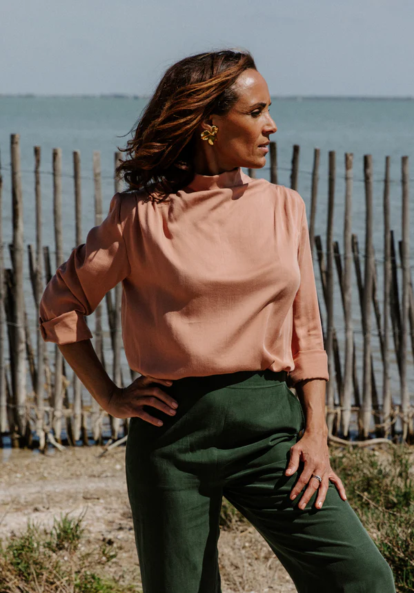 Patron couture blouse Tempête par Maison Fauve