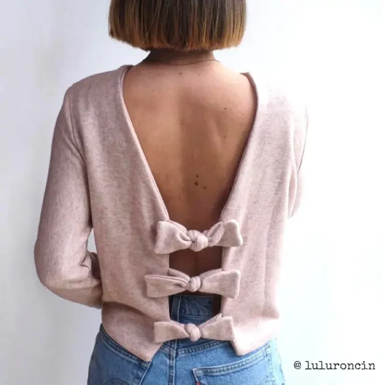 Patron gilet femme MASHA MUM par Ikatee