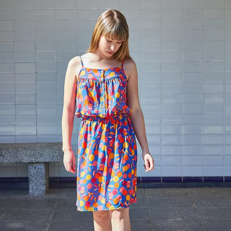 Patron top et robe femme ZANZIBAR pochette par Ikatee