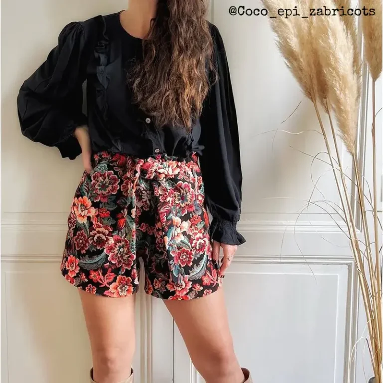 Patron pantalon et short femme SINGAPOUR PDF, par Ikatee