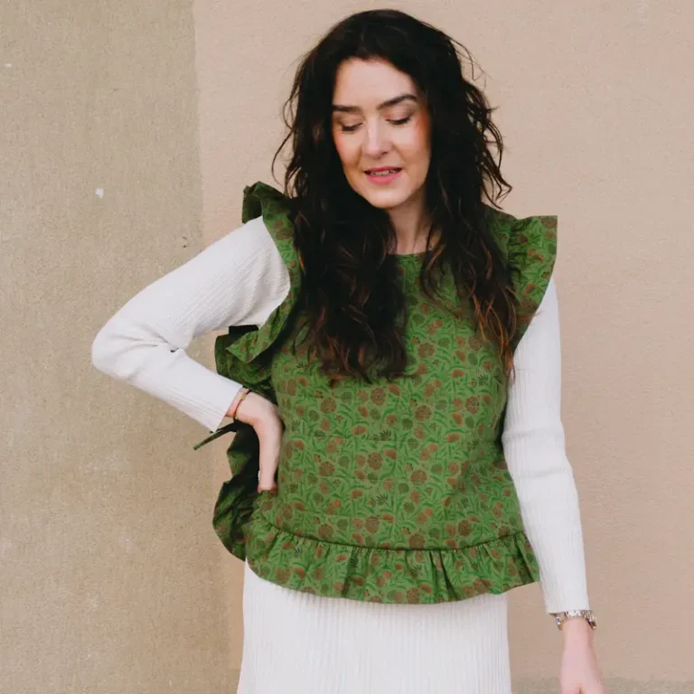 Patron plastron et pull sans manches femme BRISBANE par Ikatee
