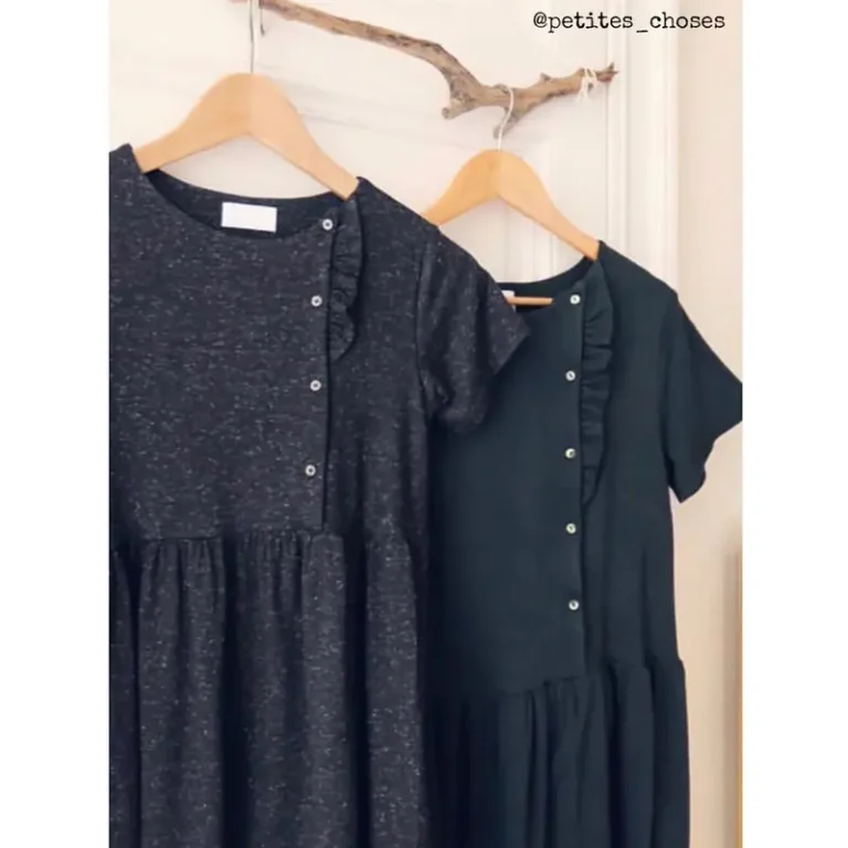 Patron blouse et robe femme ELONA MUM par Ikatee