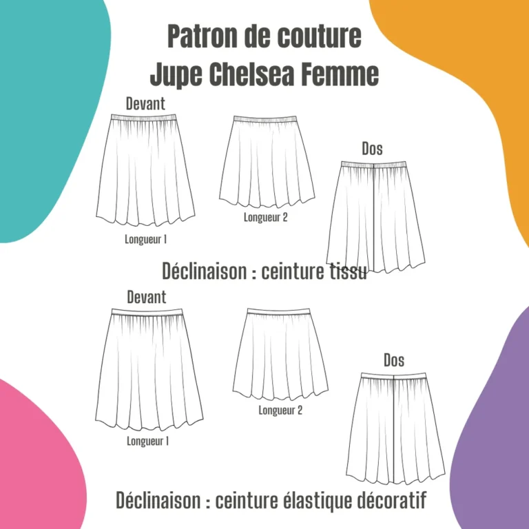 Jupe Chelsea, par Petit Patron