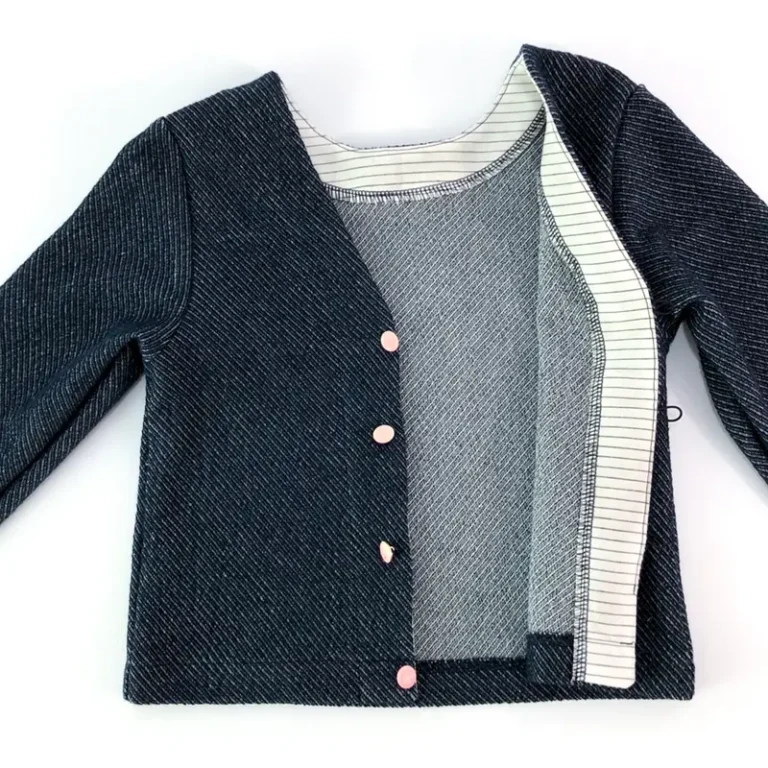 Patron gilet femme MASHA MUM par Ikatee