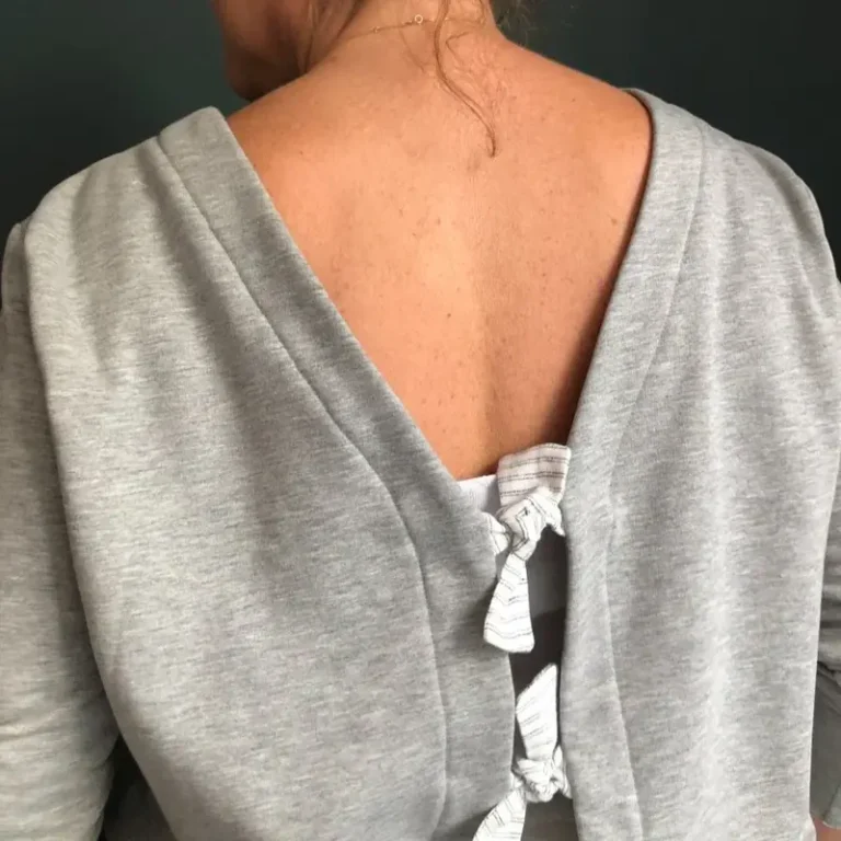 Patron gilet femme MASHA MUM par Ikatee