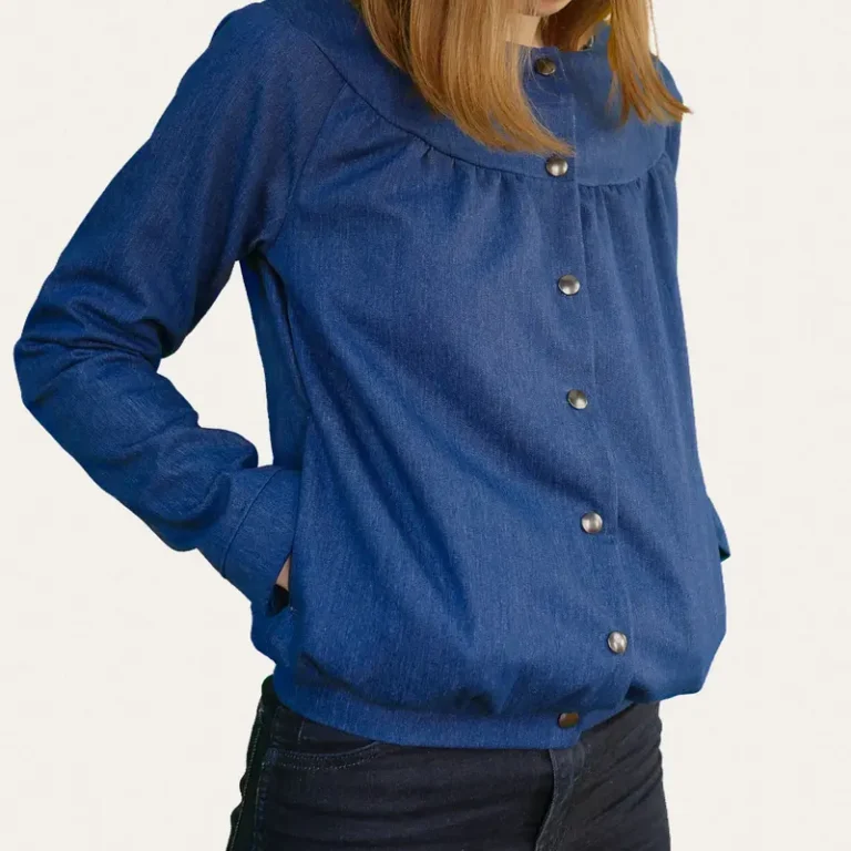 Patron gilet et veste femme IRMA MUM de Ikatee