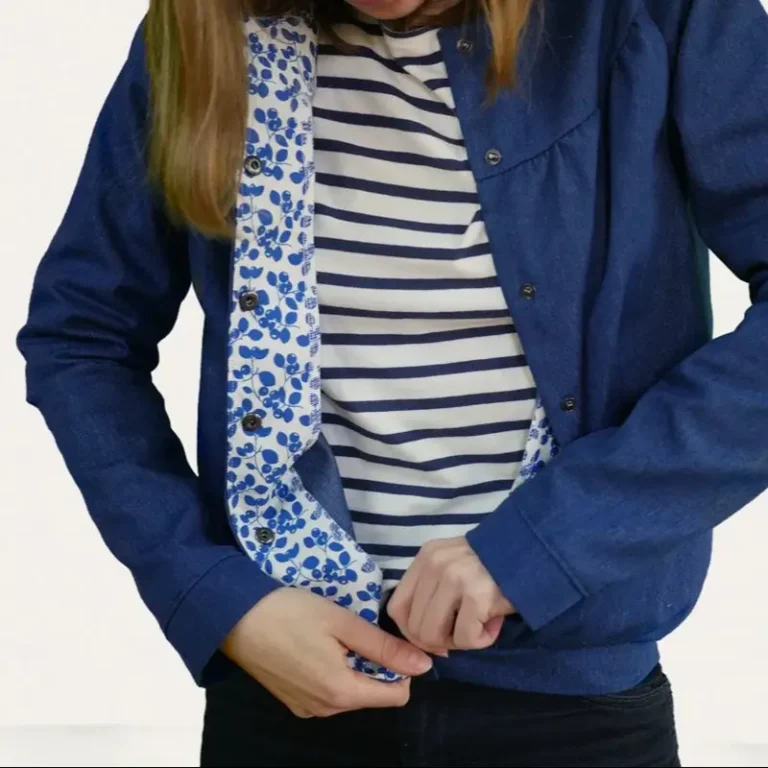 Patron gilet et veste femme IRMA MUM de Ikatee