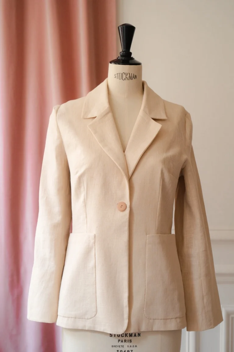 Lily, le blazer ajusté par Apolline Patterns