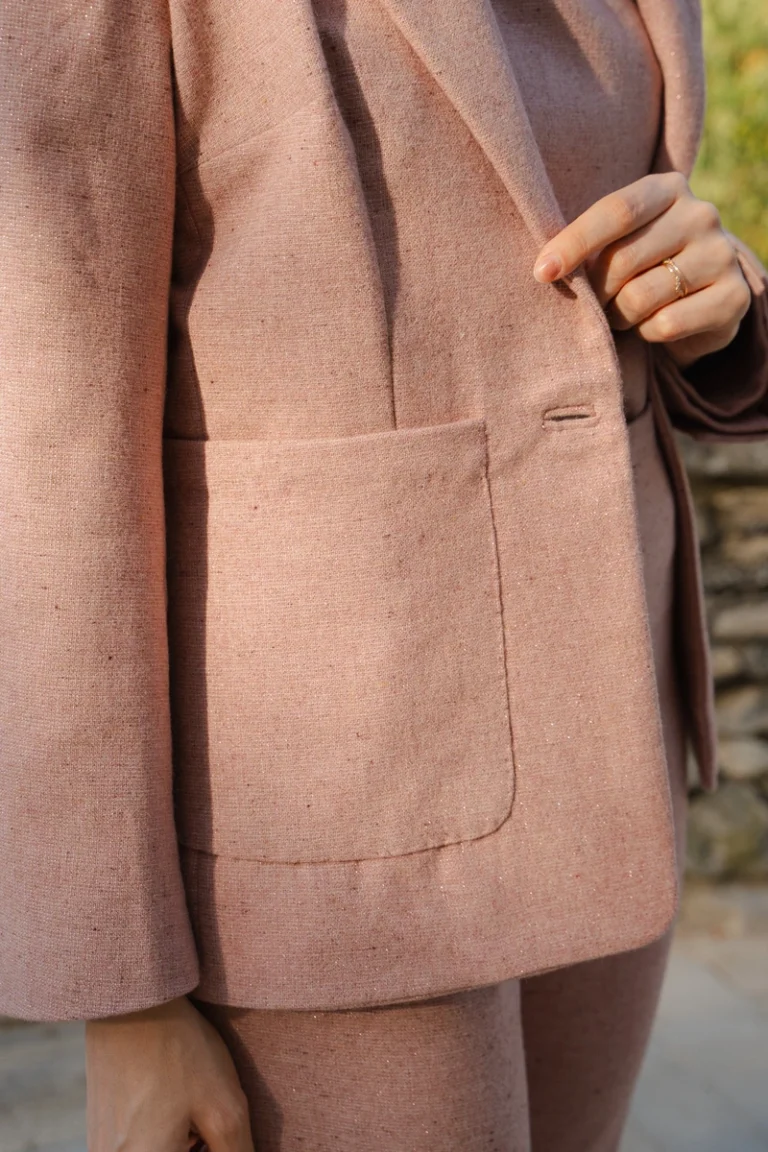 Lily, le blazer ajusté par Apolline Patterns