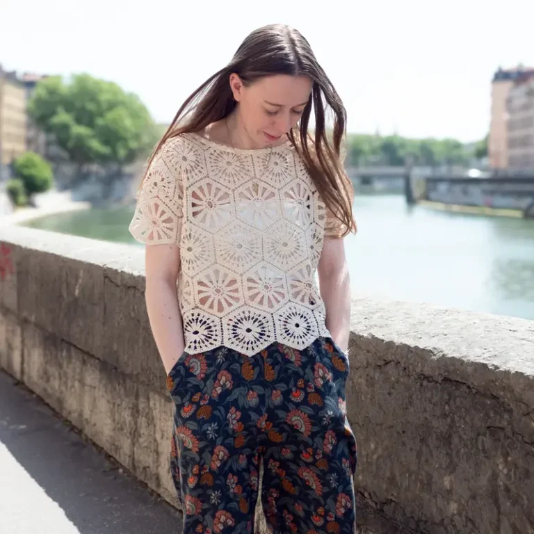 Patron tee-shirt et robe marinière femme QUIBERON par Ikatee