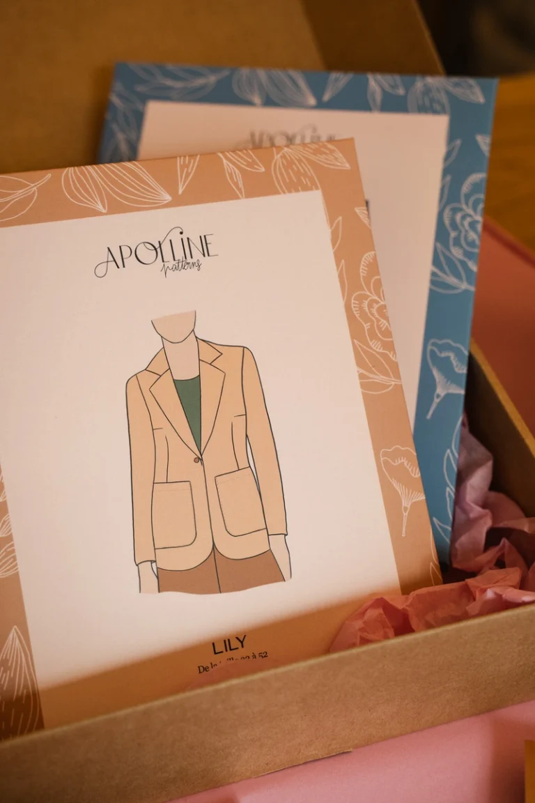 Lily, le blazer ajusté par Apolline Patterns