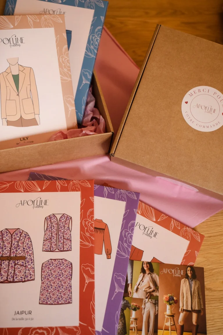 Lily, le blazer ajusté par Apolline Patterns