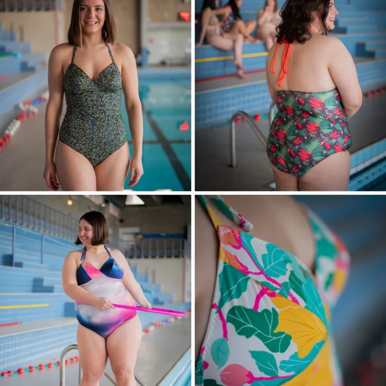Patron Maillot de bain Marin une pièce (PDF), par Petit Patron