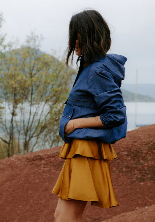 Patron couture jupe Highland de Maison Fauve