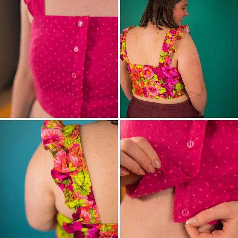Patron crop top Hina (PDF), par Petit Patron