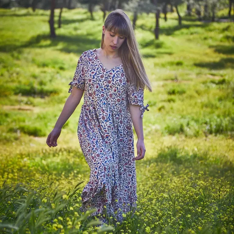 Patron robe femme ANNA MUM de Ikatee