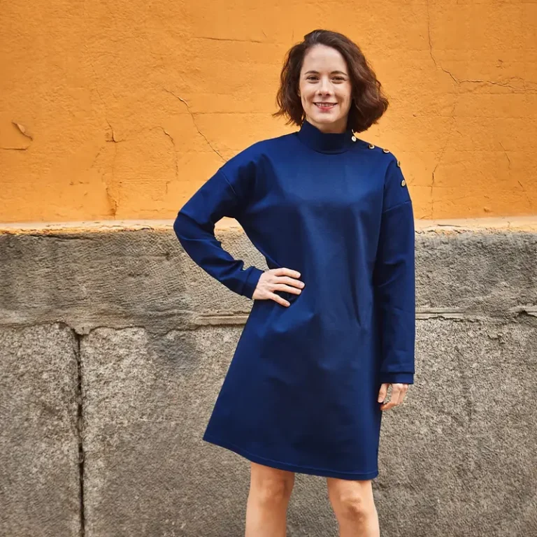 Patron tee-shirt et robe marinière femme QUIBERON par Ikatee