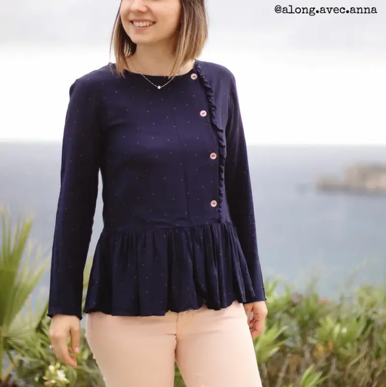 Patron blouse et robe femme ELONA MUM par Ikatee