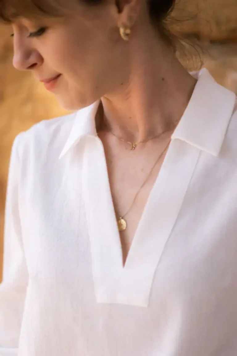 Blouse/robe Ambre - Patron Couture PDF ou Pochette par Joli Lab