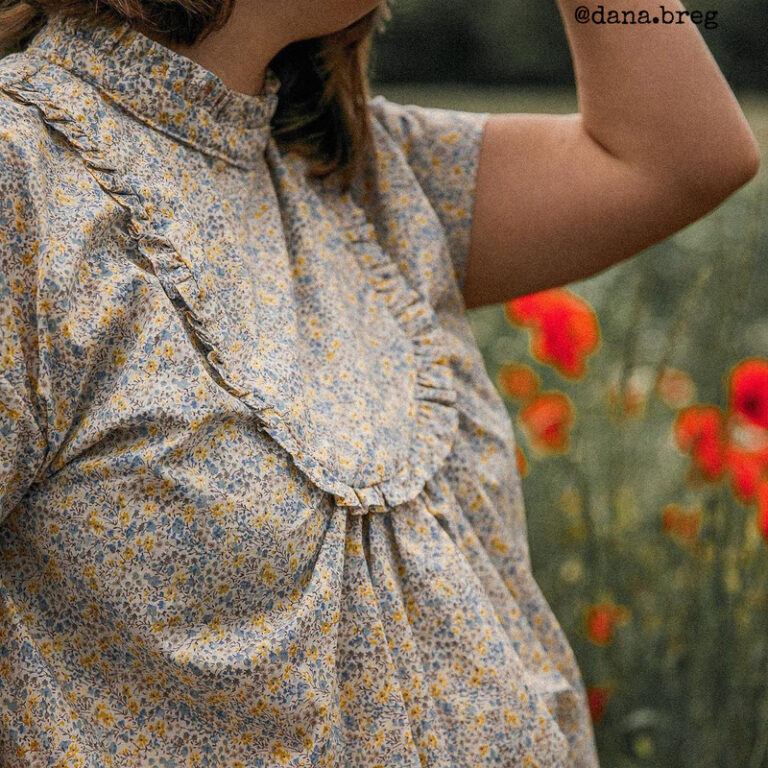 Patron blouse et robe femme IDA MUM par Ikatee