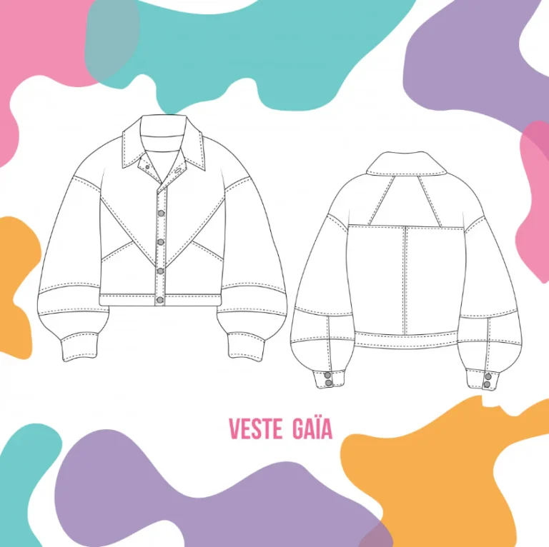Patron Veste Gaia (PDF), par Petit Patron