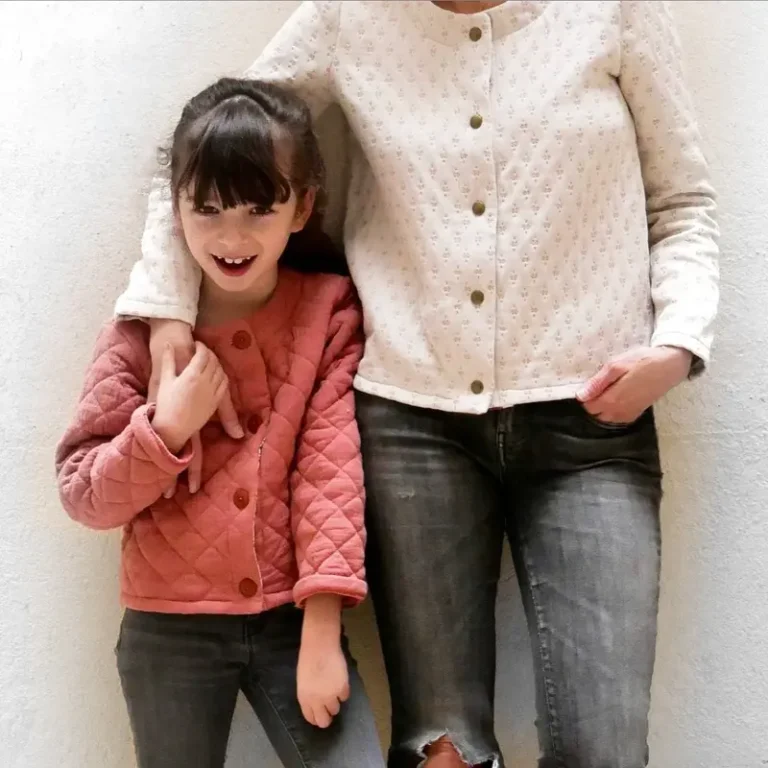 Patron gilet et veste femme VIC MUM par Ikatee