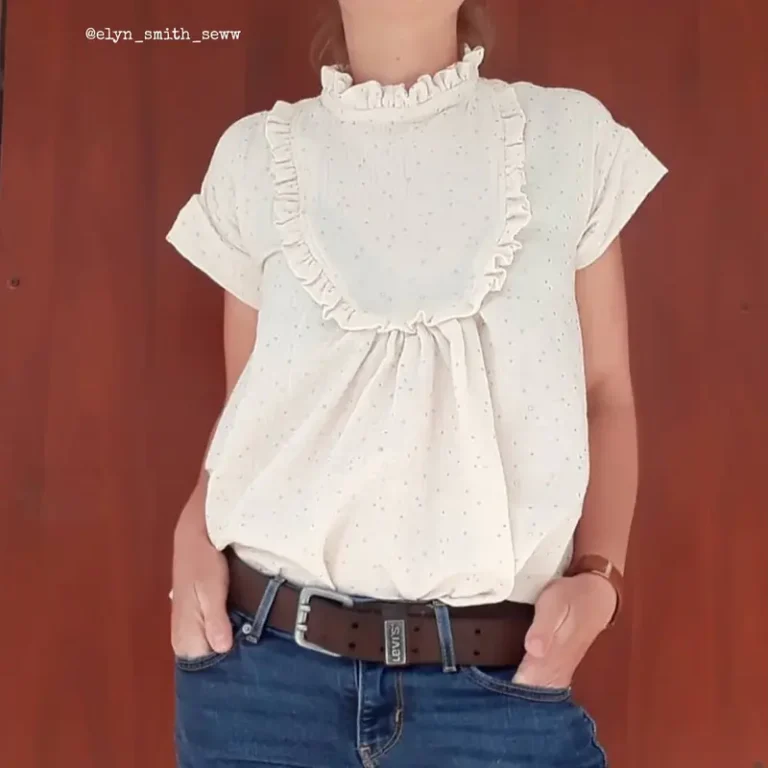 Patron blouse et robe femme IDA MUM par Ikatee
