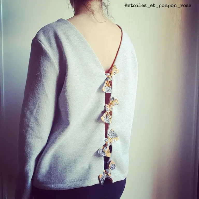 Patron gilet femme MASHA MUM par Ikatee
