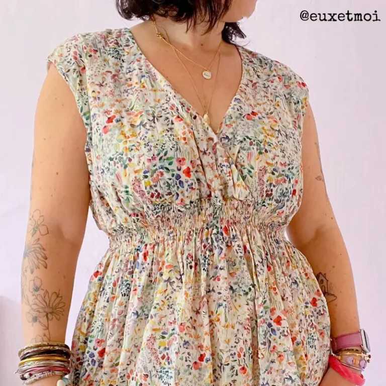 Patron blouse, robe et jupe femme SIFNOS par Ikatee