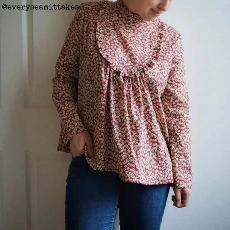 Patron blouse et robe femme IDA MUM par Ikatee