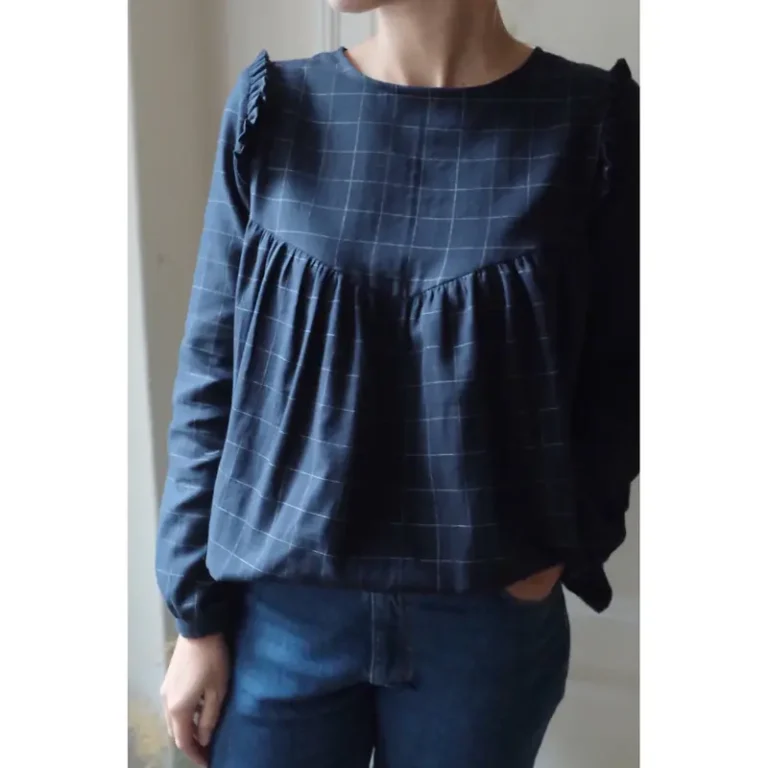 Patron blouse et robe femme LOUISE MUM par Ikatee
