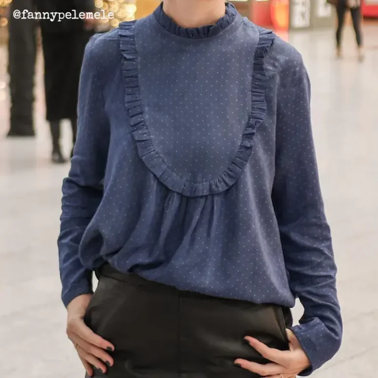 Patron blouse et robe femme IDA MUM par Ikatee