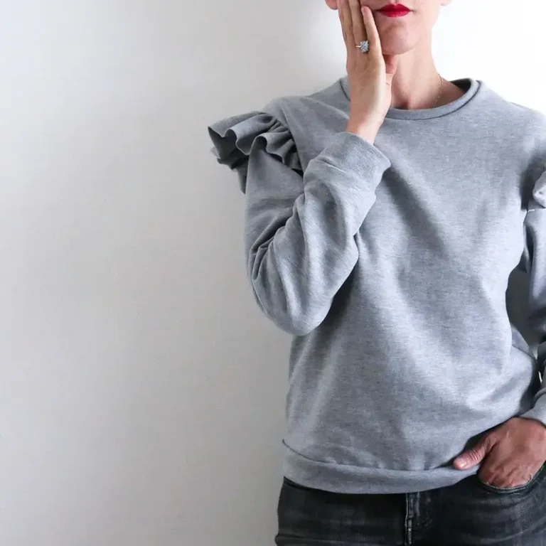 Patron sweat et robe femme JASMIN MUM par Ikatee