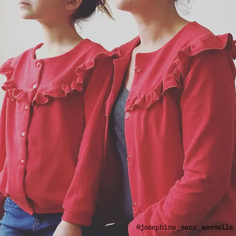 Patron gilet et veste femme IRMA MUM de Ikatee