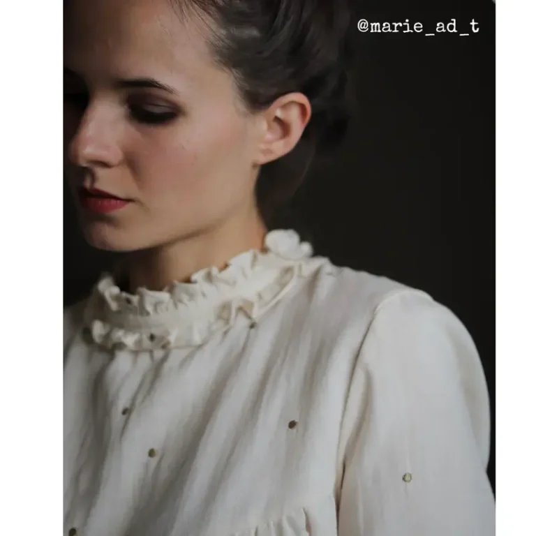 Patron blouse et robe femme LOUISE MUM par Ikatee